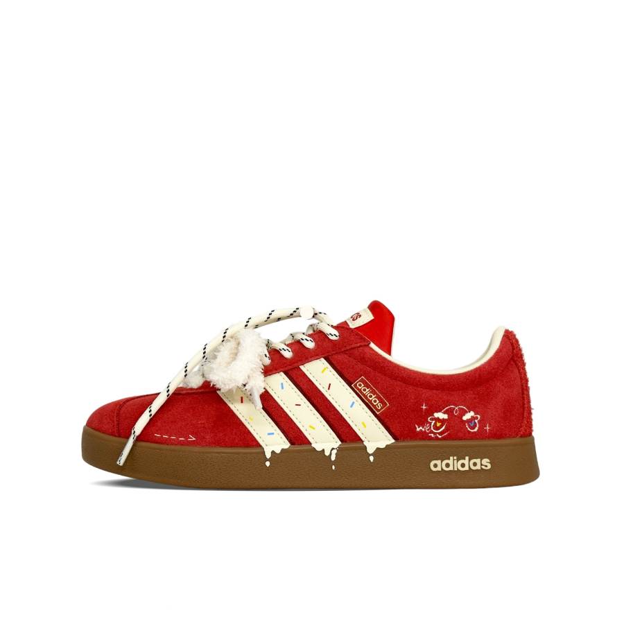 Adidas Adidas Vl Court Classic Sweetheart Frost Abrasion Resistant Slip Resistant Abrasion Resistant Slip Resistant Low top