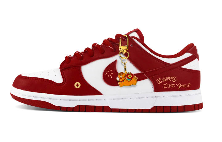 Nike Nike Dunk Lightweight Low top Skateboard Shoes Unisex Red