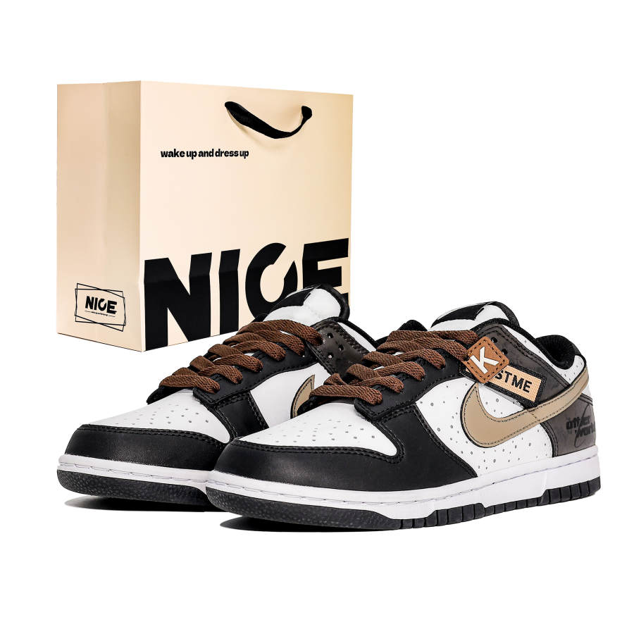 Nike Nike Dunk Slip Resistant Abrasion Resistant Low top Skateboard Shoes Unisex Black