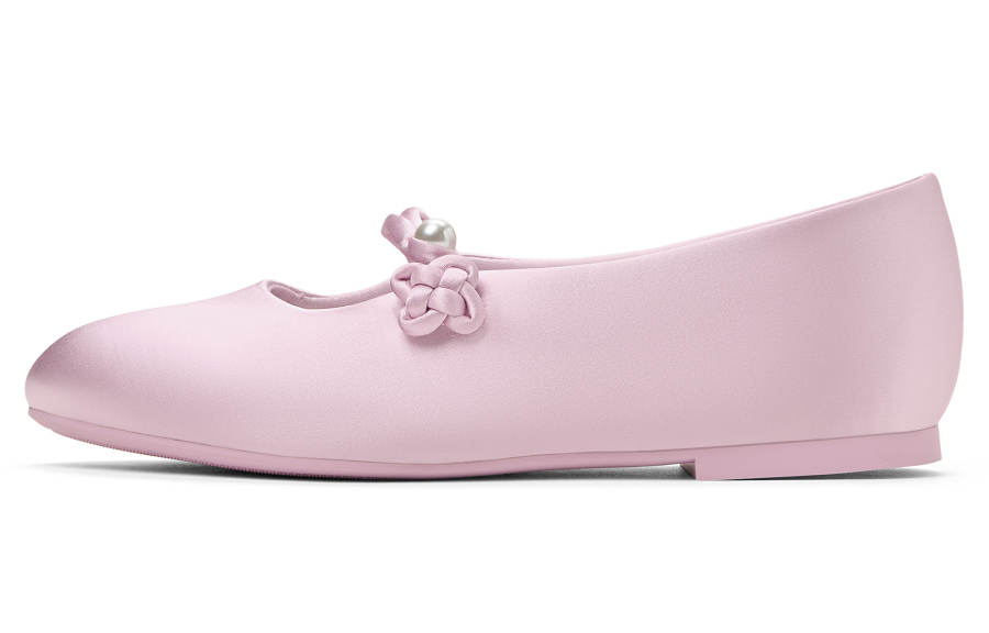 CHARLES&KEITH Small Ck Fabric Low top Kids' Hanfu Shoes Children Aged 3 7 Years Old