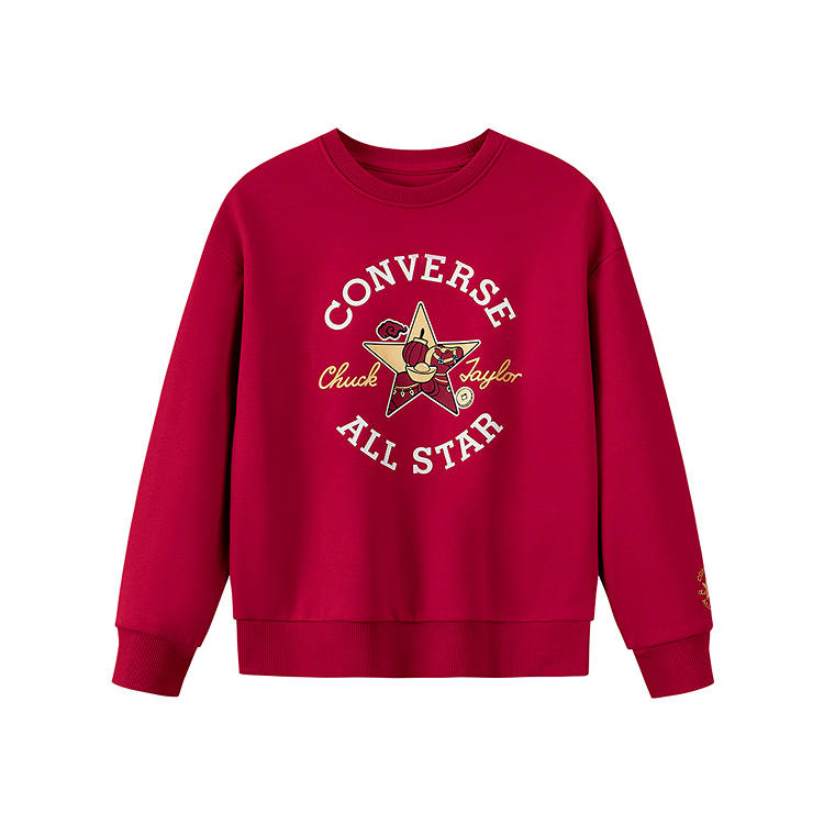 Converse Converse Kids Sweatshirts Crew Neck Moderate
