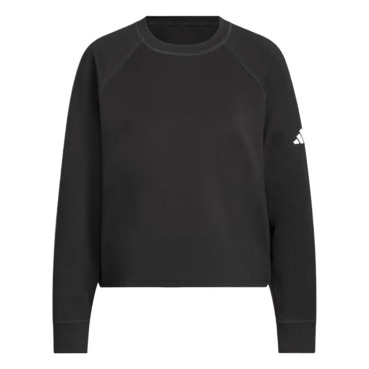 Adidas Adidas Sweatshirts Women's Black Crew Neck Moderate