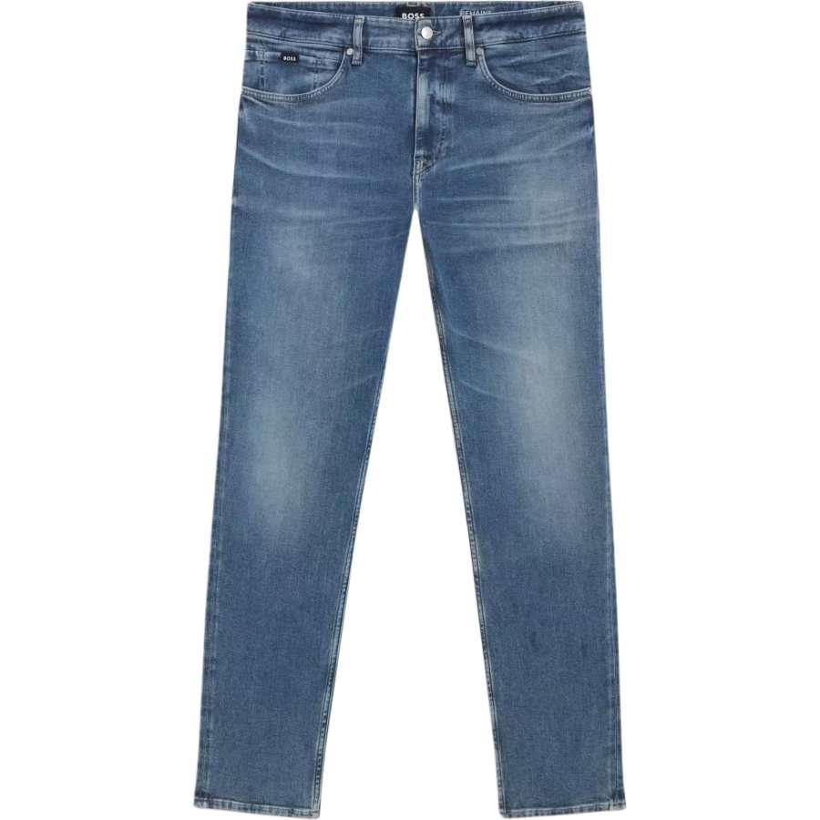 HUGO BOSS Jeans Men's Blue Moderate Straight Fit Pants