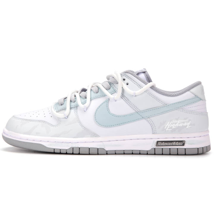 Nike Nike Dunk Mist Island Ice Blue Low top Skateboard Shoes Men's White Blue