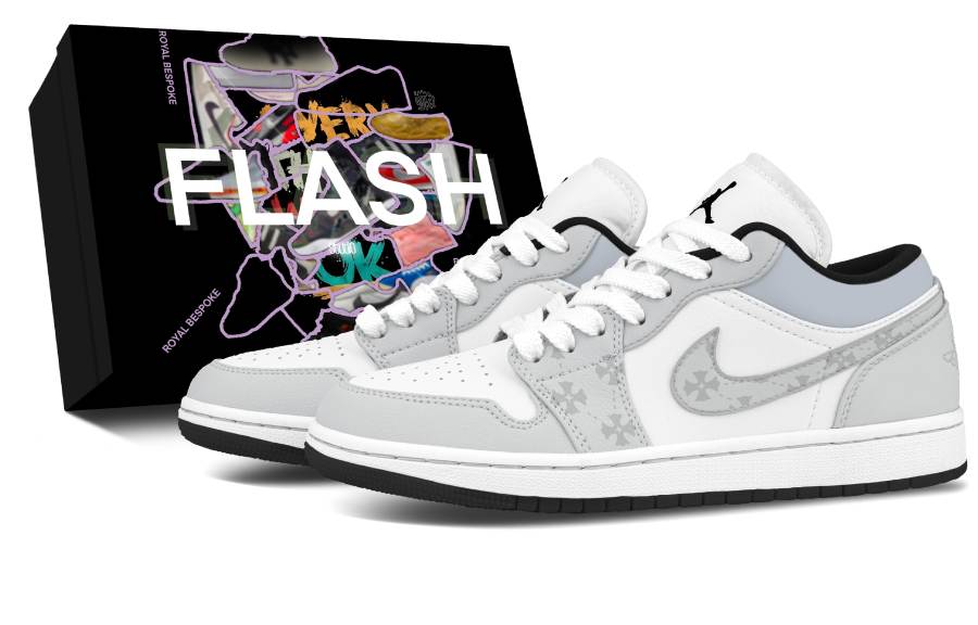 Jordan Jordan Air Jordan 1 Heart Steel, Box Included Leather Abrasion Resistant Abrasion Resistant Low top