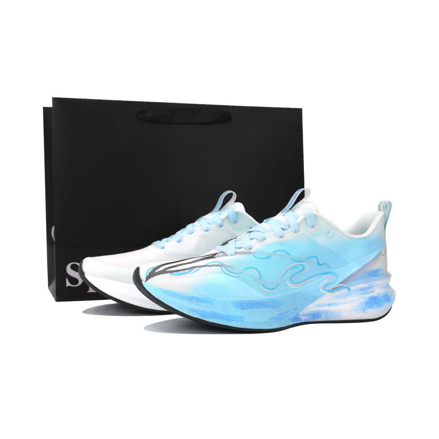 Li-Ning Li Ning Red Hare 8PRO Low top Carbon Plate Running Shoes Unisex Blue White