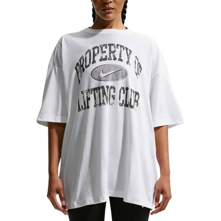 Nike Nike Dri Fit Drop Shoulder Sleeve T Shirt Women's