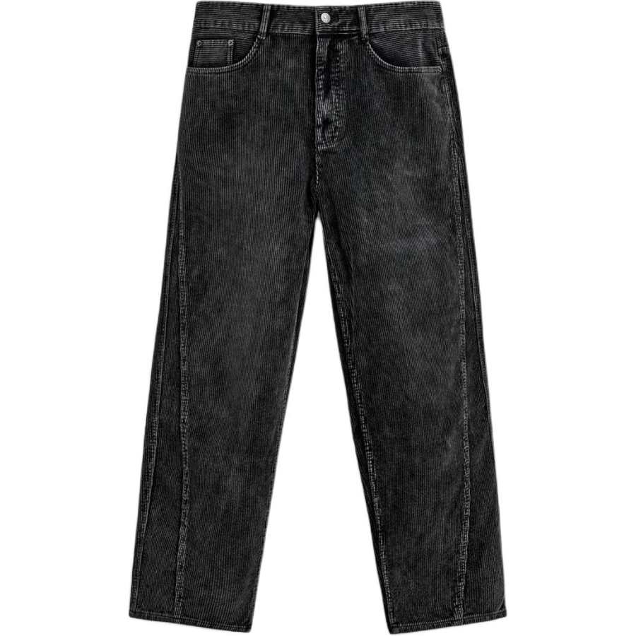 ZARA Casual Pants Men's Black Moderate Straight Fit Pants