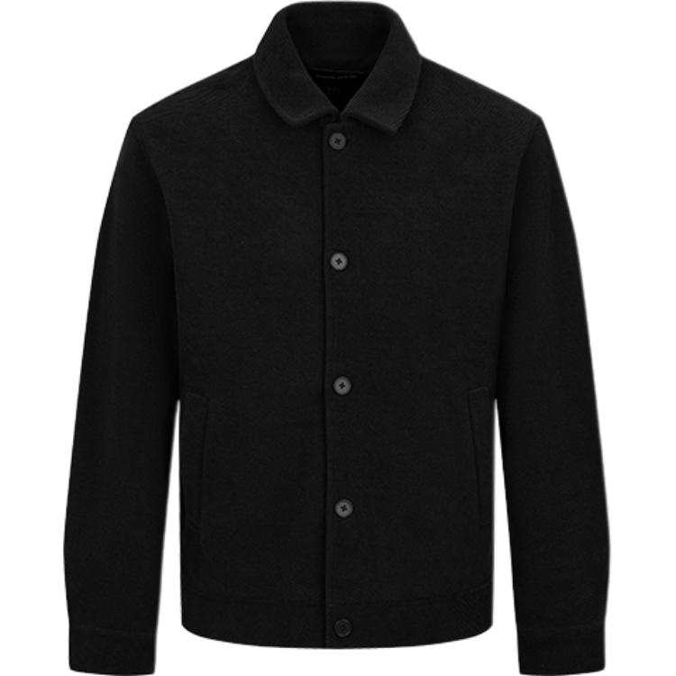 URBAN REVIVO Jackets Men's Lapel Moderate Other