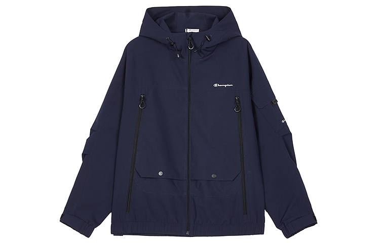 Champion Jackets Unisex Hooded Non Detachable Moderate