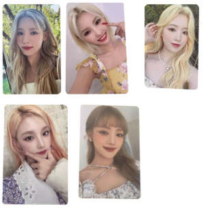 CUBE ENTERTAINMENT Gidle 2023 Desk Calendar & Khaki Photocards One Click Full Set Purchase 5 Pcs