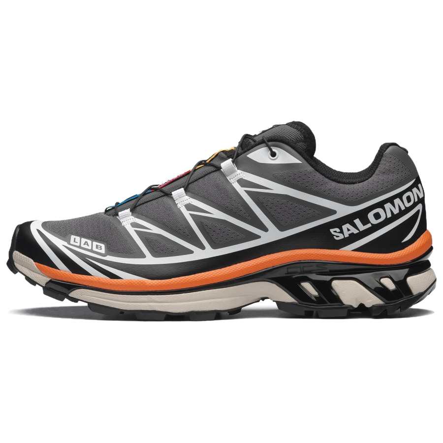 SALOMON XT 6 Breathable Low top Running Shoes Unisex Gray
