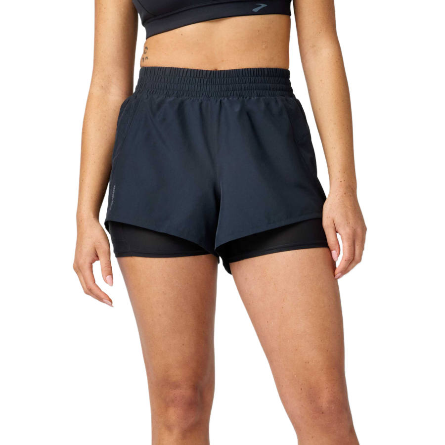 Brooks Brooks Running Shorts Women's Black Moderate
