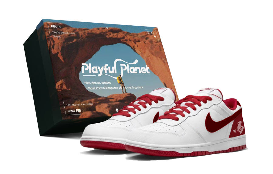 Nike Nike Big March Into The Future, Box Included Abrasion Resistant Breathable Abrasion Resistant Breathable Low top