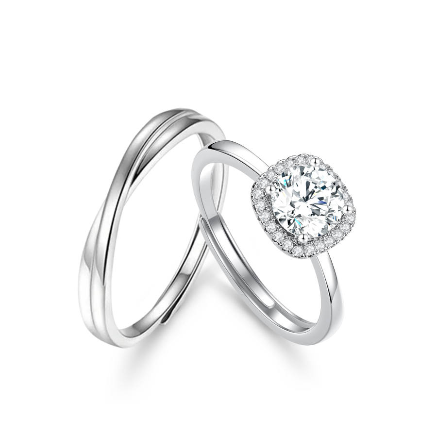 Barbie Synthetic Cubic Zirconia Rings Unisex