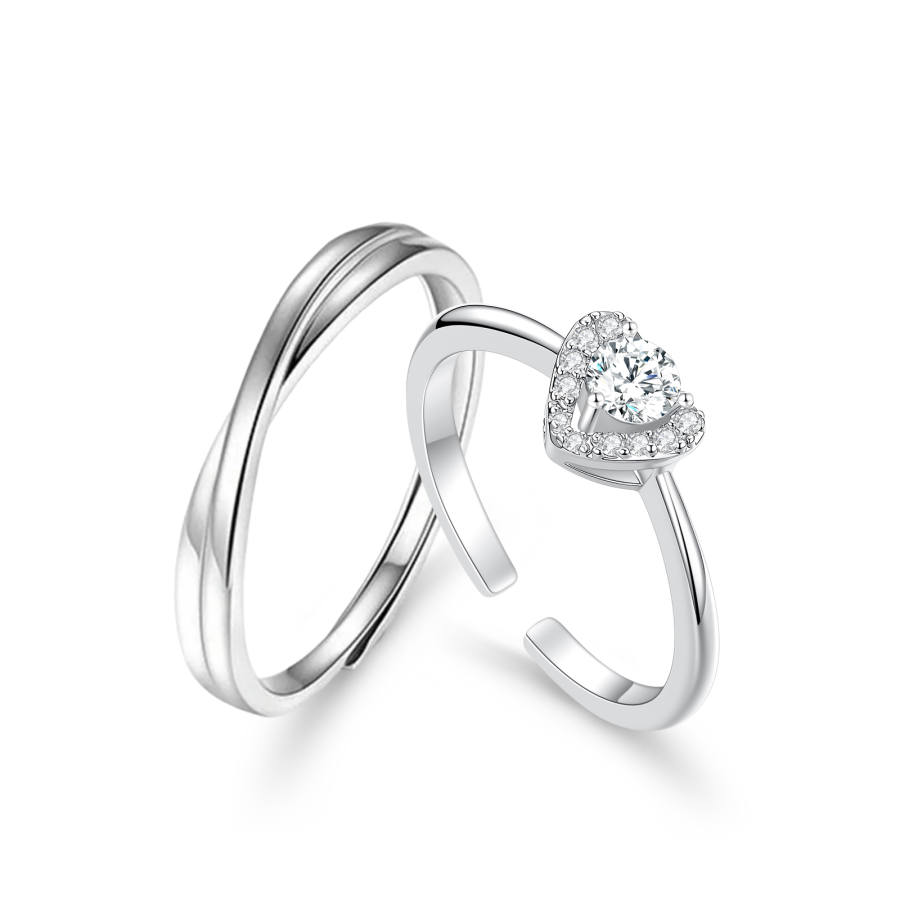 Barbie Synthetic Cubic Zirconia Rings Unisex