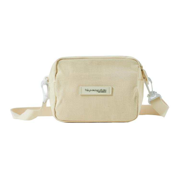 New Balance New Balance NB Grey Fabric Shoulder Bag, Crossbody Bag Unisex Beige