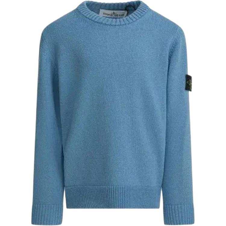 STONE ISLAND Kids Sweaters Crew Neck Moderate