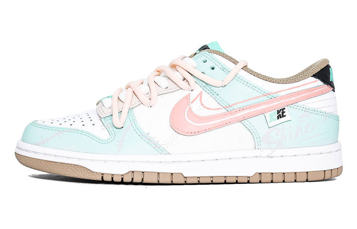 Nike Nike Dunk Abrasion Resistant Abrasion Resistant Low top Skateboard Shoes Women's Mint
