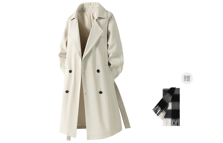 MIIOW Trend Party Series Trench Coat Unisex