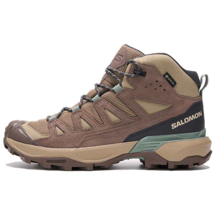 SALOMON X ULTRA 360 Mid top Mountaineering Hiking Shoes Women's Brown