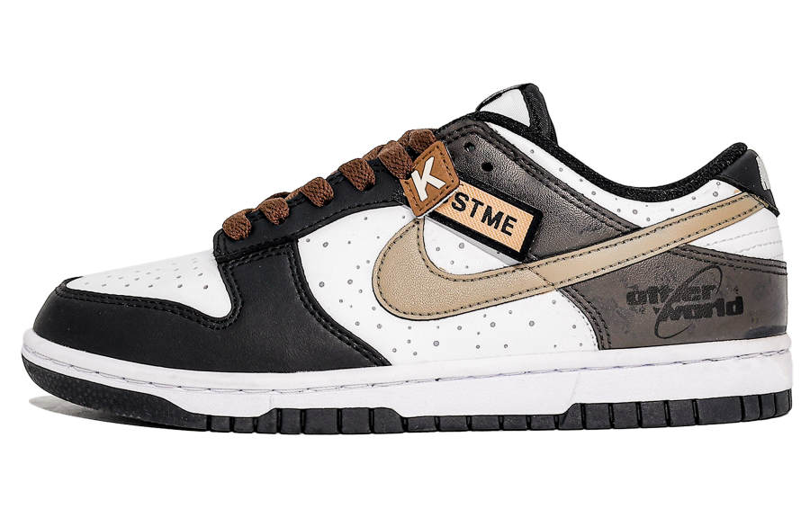 Nike Nike Dunk Abrasion Resistant Slip Resistant Low top Skateboard Shoes Unisex Black