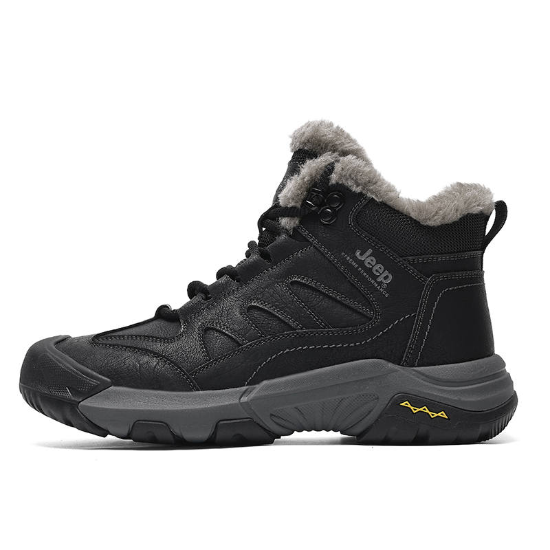 Jeep Jeep Snow Boots Men's Black, Khaki
