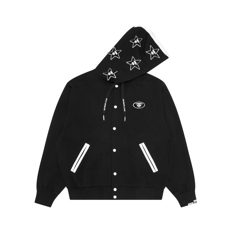 Aape Aape logo-lettering hooded jacket