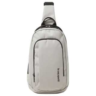 Le Coq Sportif Polyester Sling Bag Unisex Light Beige