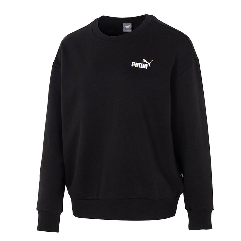 PUMA Essentials Small No. 1 Logo Women's Relaxed Crew Sweater