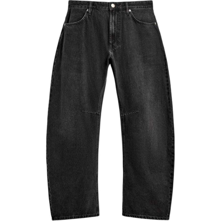 ZARA Jeans Men's Black Moderate Scimitar Pants