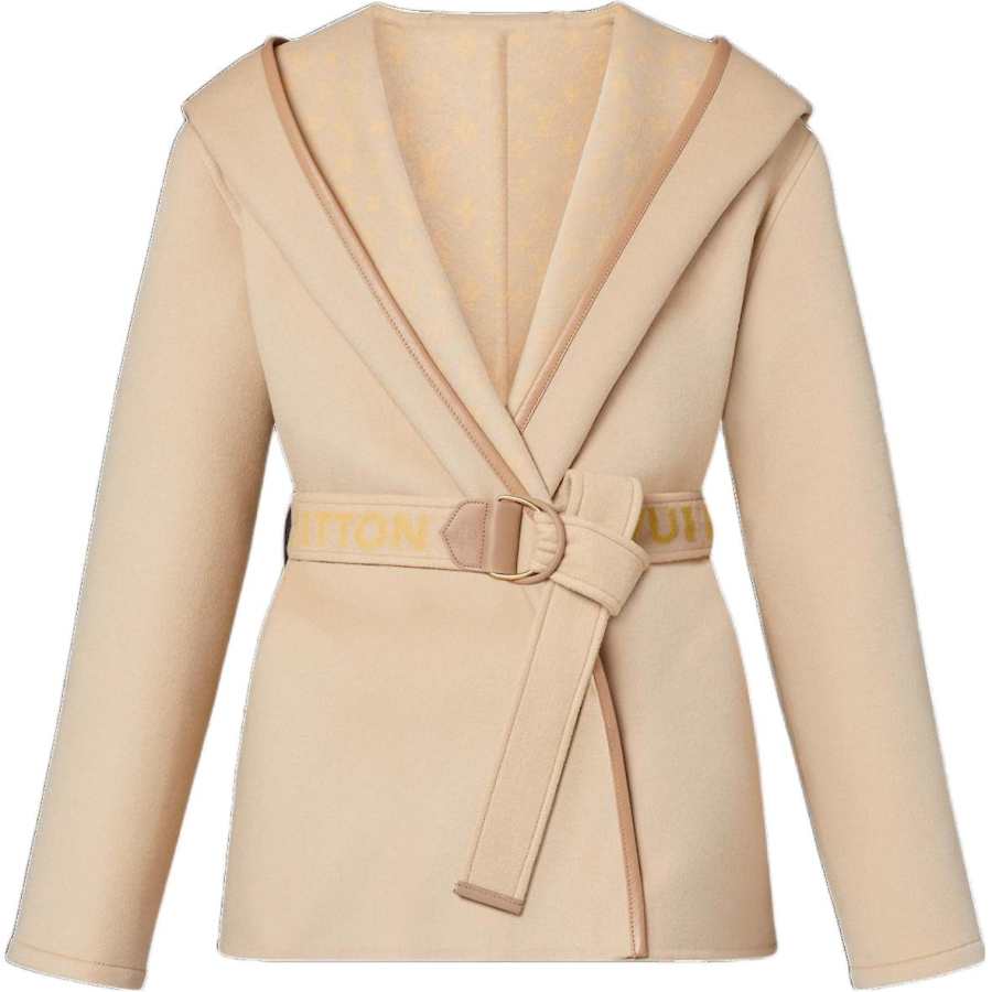 LOUIS VUITTON FW22 Coat Women's Yellow