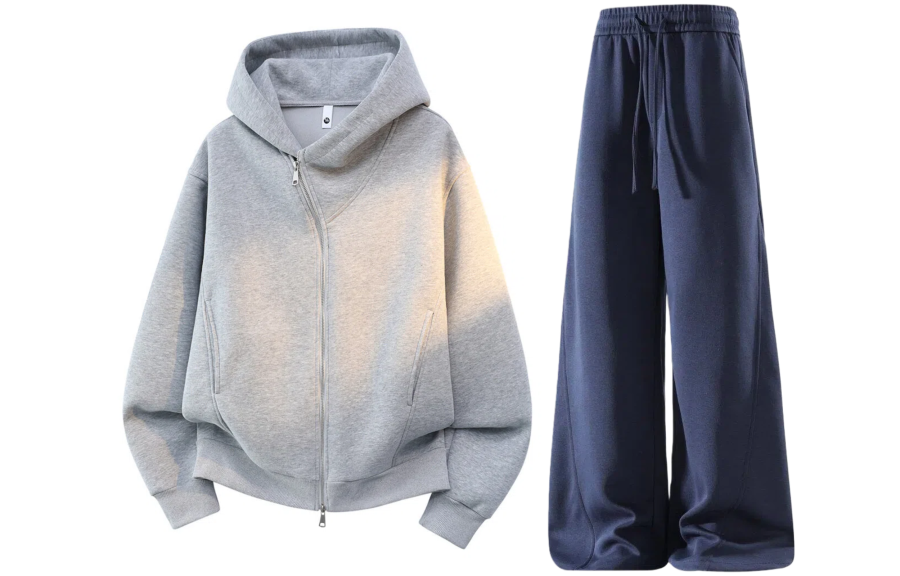 GWAF Sweatshirt Sets Unisex Hooded Moderate