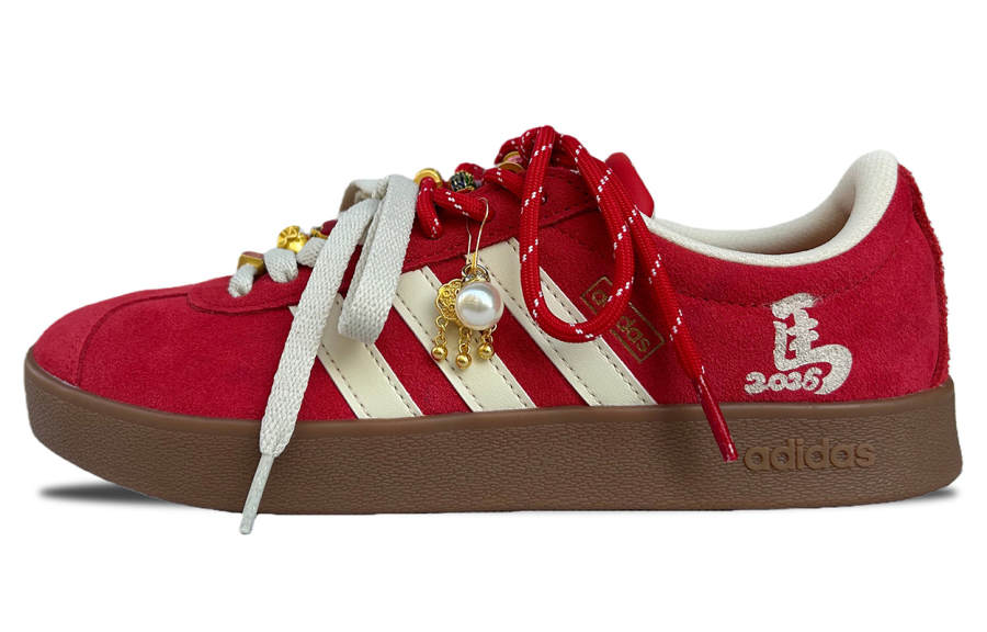 Adidas Adidas Vl Court Classic Abrasion Resistant Slip Resistant Abrasion Resistant Slip Resistant Low top Skateboard Shoes