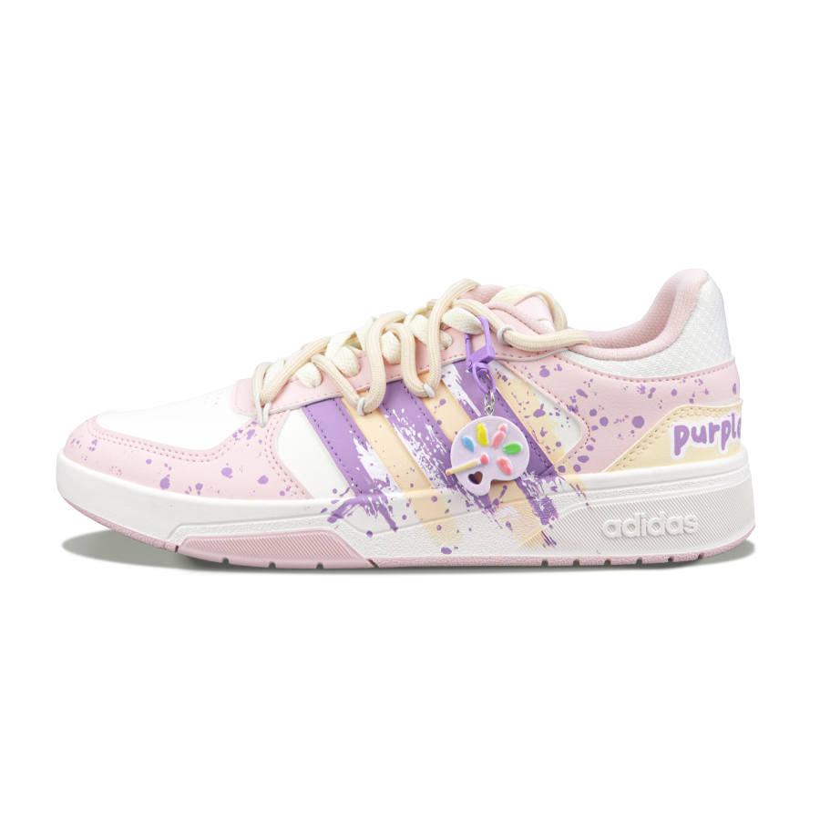Adidas Adidas COURTBEAT Abrasion Resistant Slip Resistant Low top Skateboard Shoes Women's