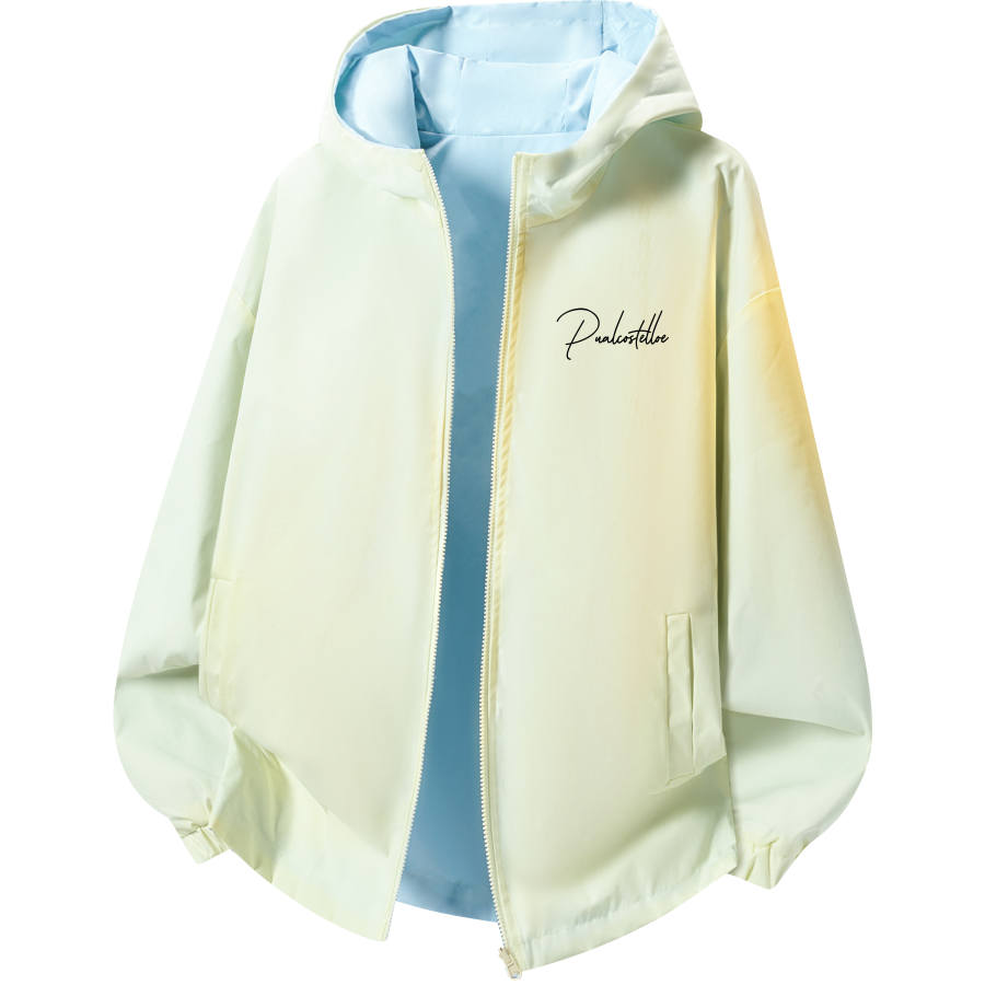 PAUL COSTELLOE Jackets Women's Hooded Moderate Reversible
