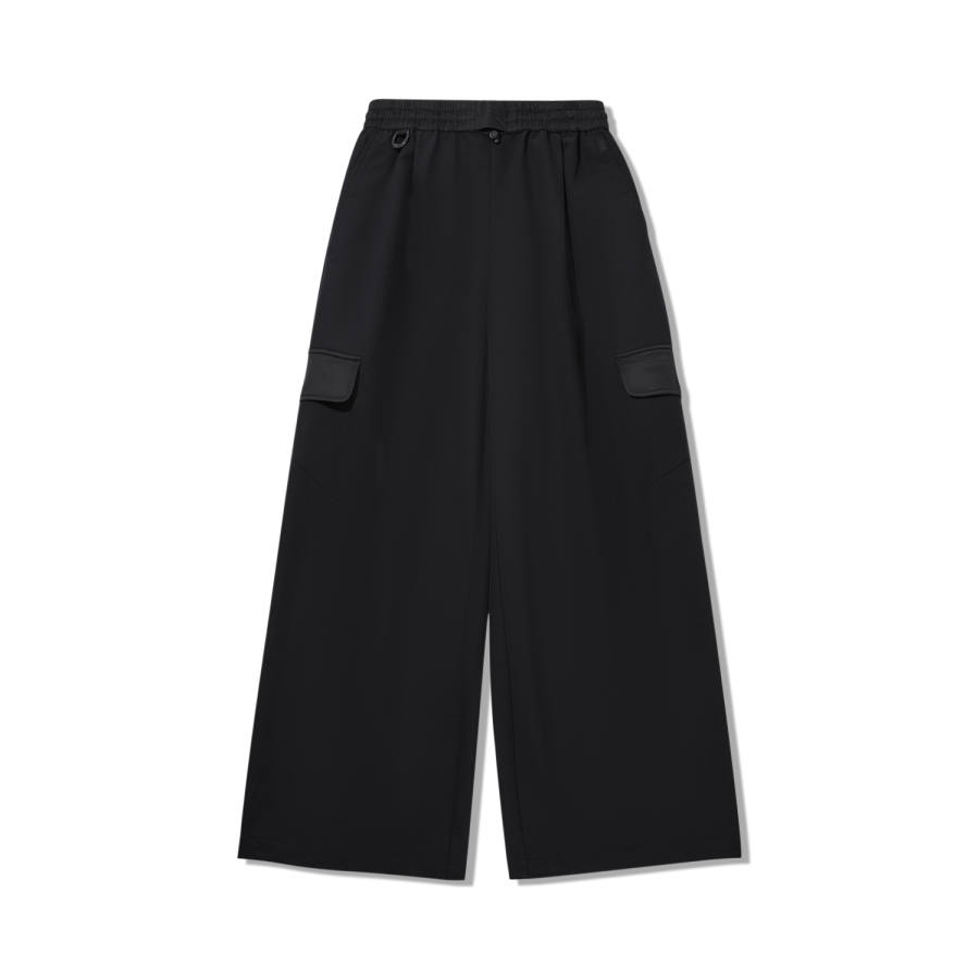 Li-Ning Li Ning Casual Pants Women's Black Moderate Straight Fit Pants