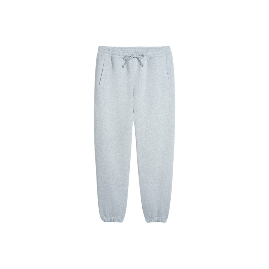 PUMA ESSENTIALS SWEATPANTS Select Thickened And Fleece Lined Thermal Mid Rise Loose Fit Knitted Sweatpants Men's