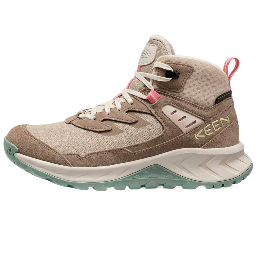 Keen HIGHTRAIL Mesh, Leather Waterproof Grip Mid top Mountaineering & Hiking Shoes Women's