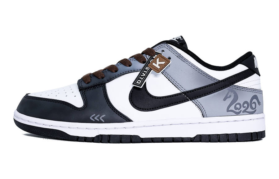 Nike Nike Dunk Cushioning, Wear Resistant Low top Skateboard Shoes Unisex Light Gray