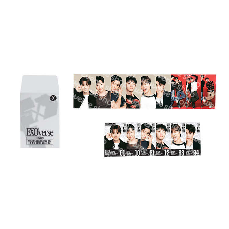 SM ENTERTAINMENT EXO Collectible Card, Merchandise Card Set Photocards 1 Pc