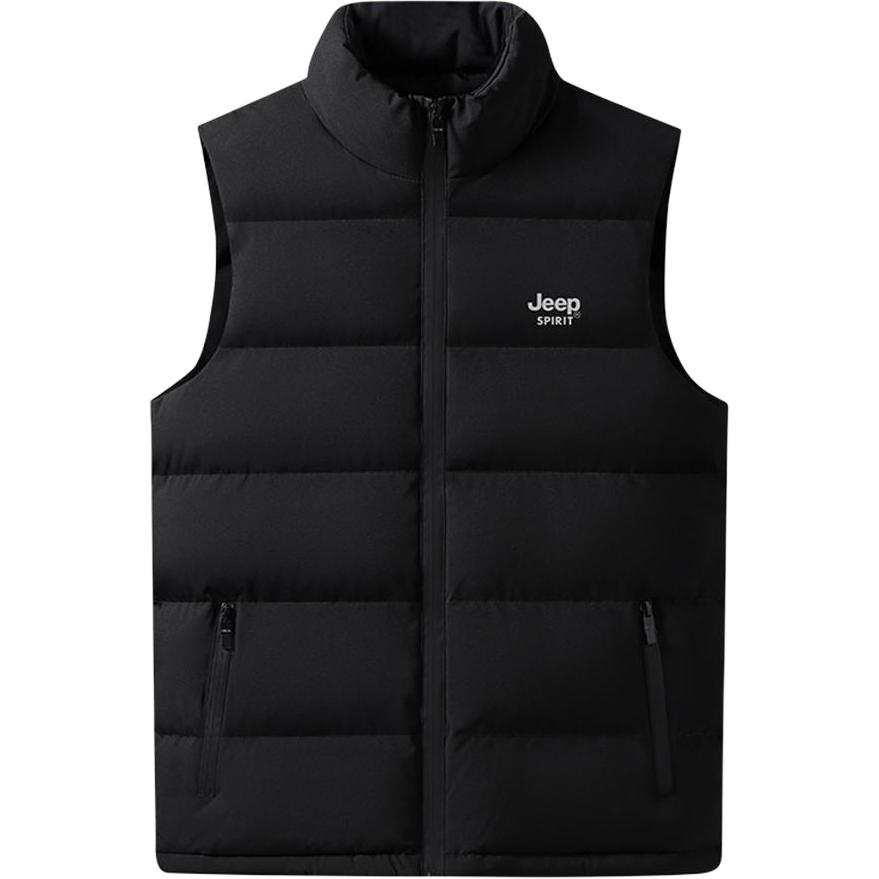 JEEP SPIRIT Vests Unisex Stand Collar Moderate Other