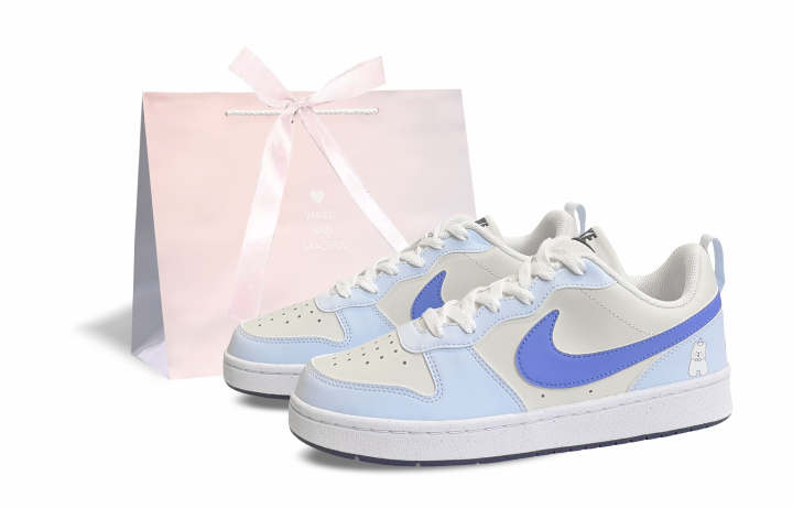 Nike Nike Court Borough 2 Low top Skateboard Shoes Blue Unisex