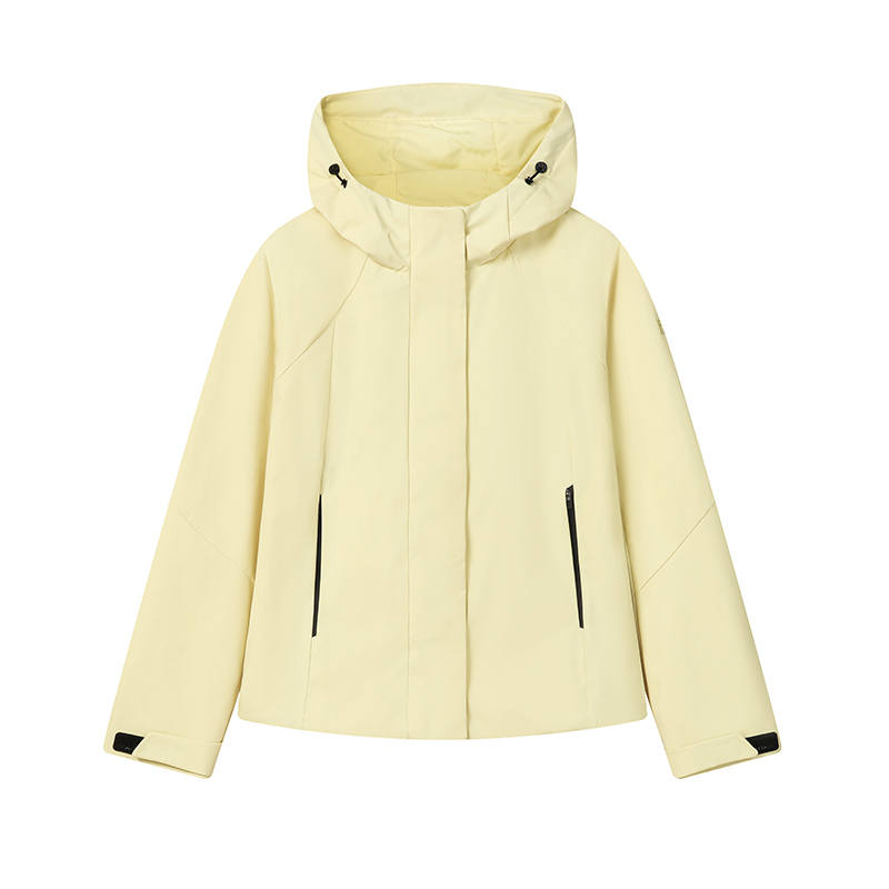 FILA WHITE Jacket Women's Floating Light Yellow