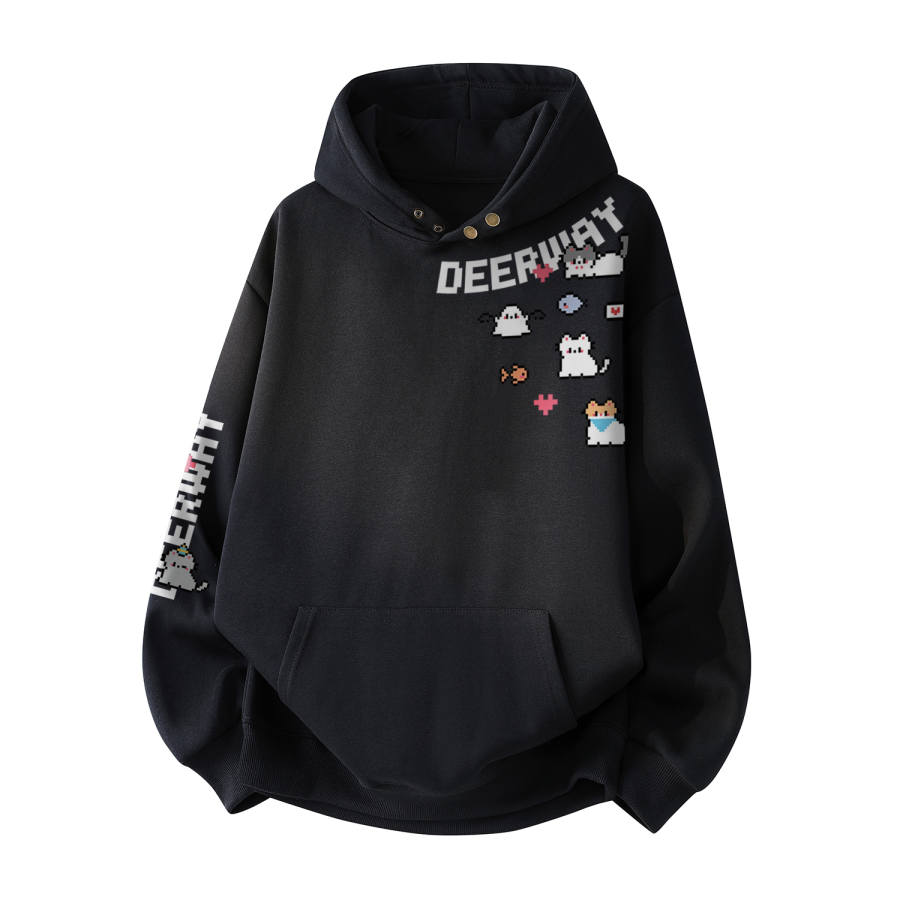 DEERWAY DEERWAY Sweatshirts Unisex Hooded Moderate Regular