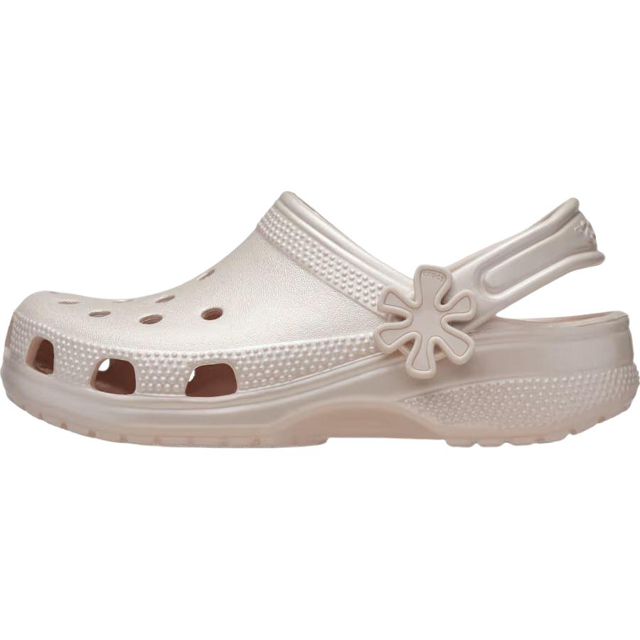 Crocs Classic Clog Low top Toddler Shoes Nude Pink Infant And Toddler