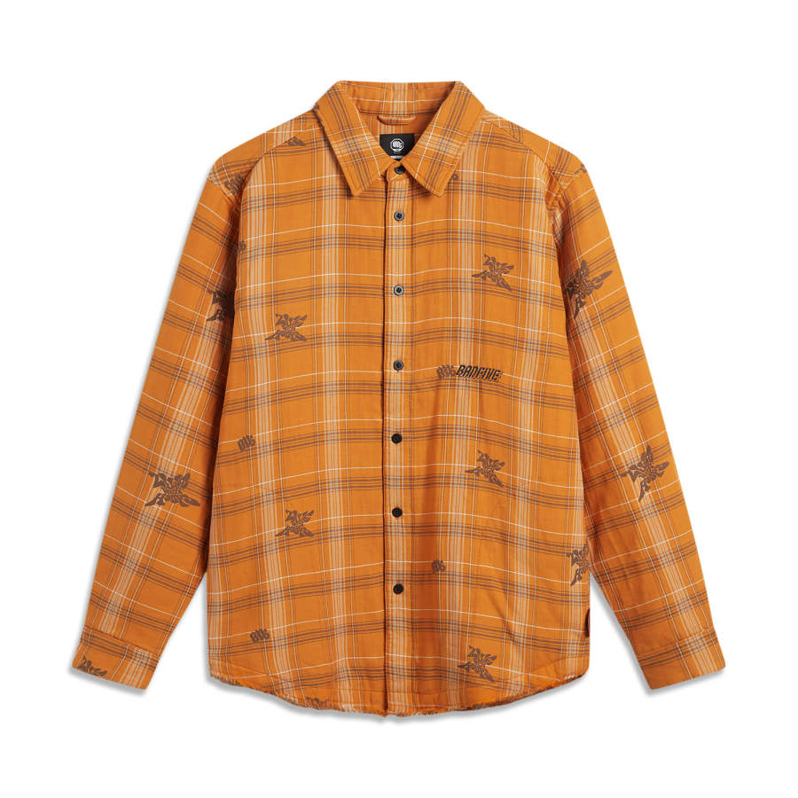 Li-Ning Li Ning Badfive Puffer Jacket Men's Sand Dust Orange