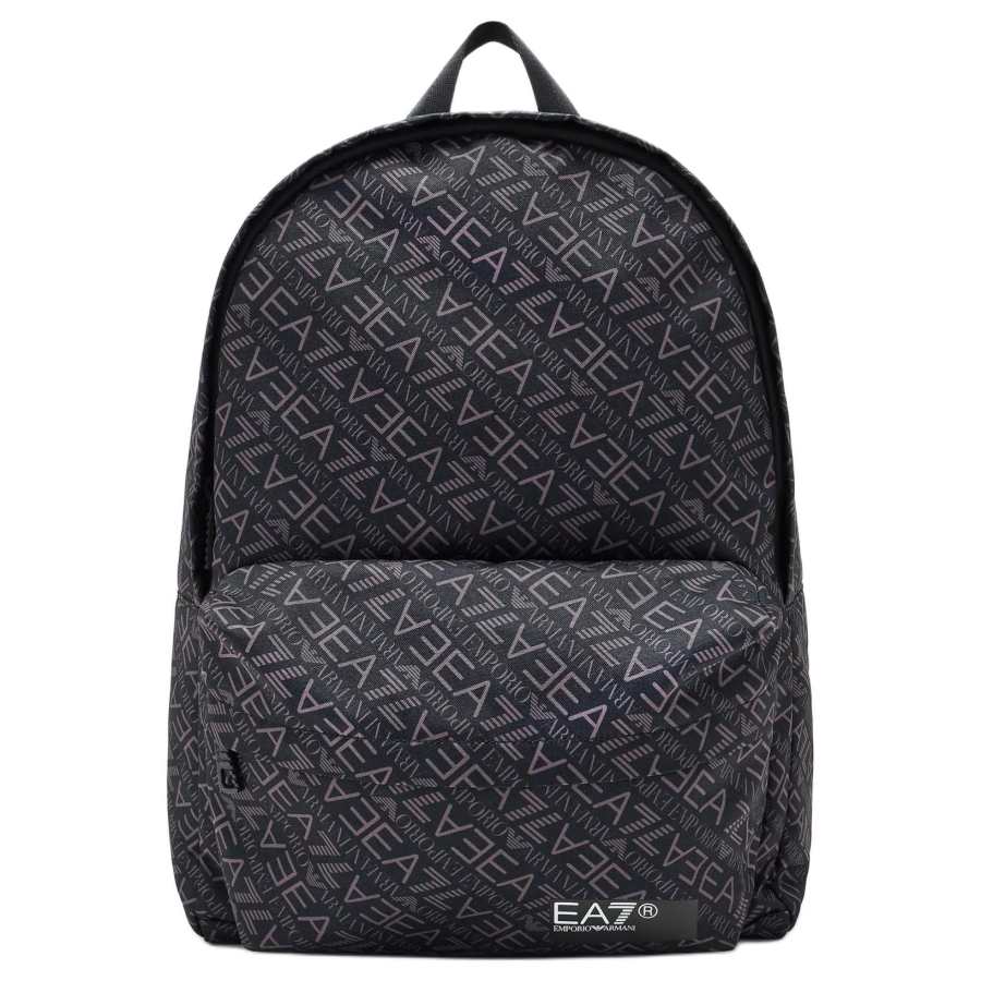 EMPORIO ARMANI EA7 Polyester Backpack Unisex Black