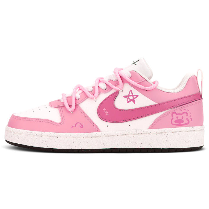 Nike Nike Court Borough 2 Slip Resistant Abrasion Resistant Low top Skateboard Shoes Unisex