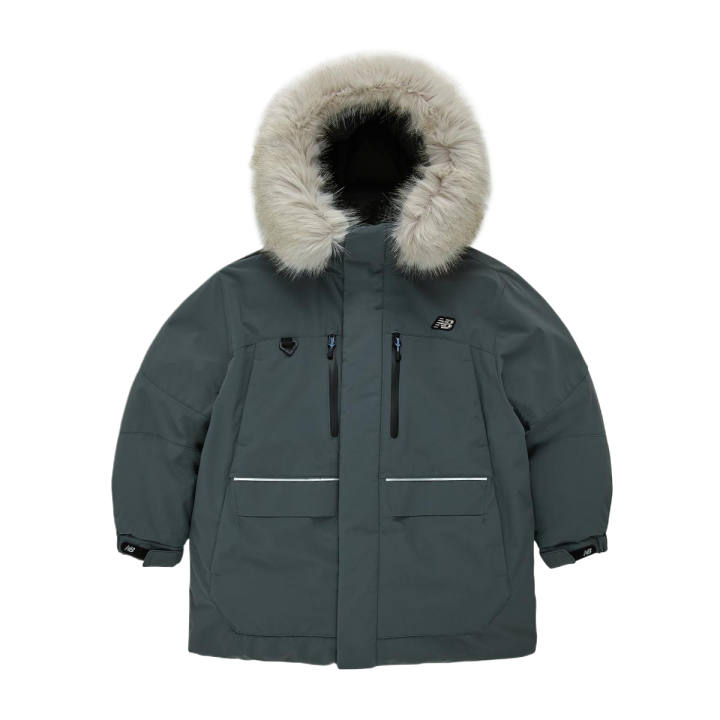New Balance New Balance Kids Down Jackets Hooded Moderate Waterproof